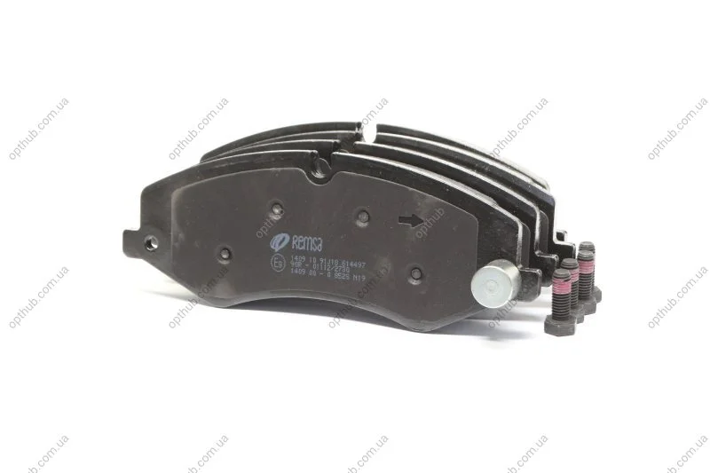 Колодки гальмівні дискові ПЕРЕДН LANDROVER DISCOVERY III-IV 3.0 5.0 09-,RANGE ROVER III 3.6 06- 5.0 09 -ua REMSA 1409.10 (фото 1)