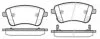 Колодки тормозные дисковые передние KIA VENGA 1.4 16V,1.6 16V,1.4CRDI,1.6CRDI 10-;HYUNDAI IX20 1.4,1.6,1. REMSA 1435.02 (фото 1)