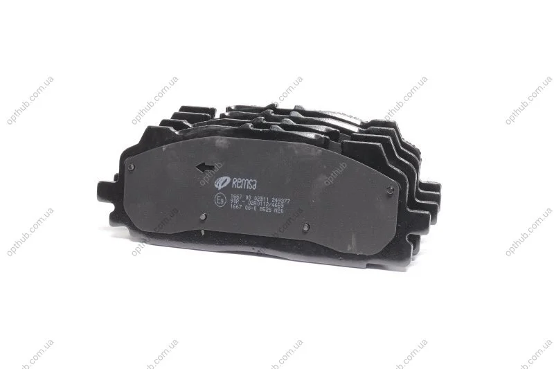 Колодки гальмівні дискові ПЕРЕДН AUDI A4 BERLINA (8W2,B9) AVANT (8W5,B9) 05/15- -ua REMSA 1667.00 (фото 1)