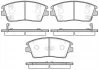 Колодки тормозные дисковые передние HYUNDAI TUCSON 1.6-2.0 2015- REMSA 1676.02 (фото 1)