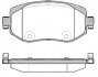 Колодки тормозные дисковые передние RENAULT MEGANE IV (B9A/M_) 11/15- REMSA 1724.08 (фото 1)