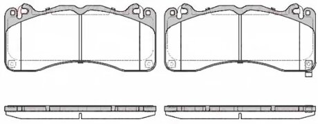 Колодки гальмівні дискові REMSA 1749.02