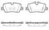 Колодки гальмівні дискові (комплект 4 шт) REMSA 1873.00 (фото 1)