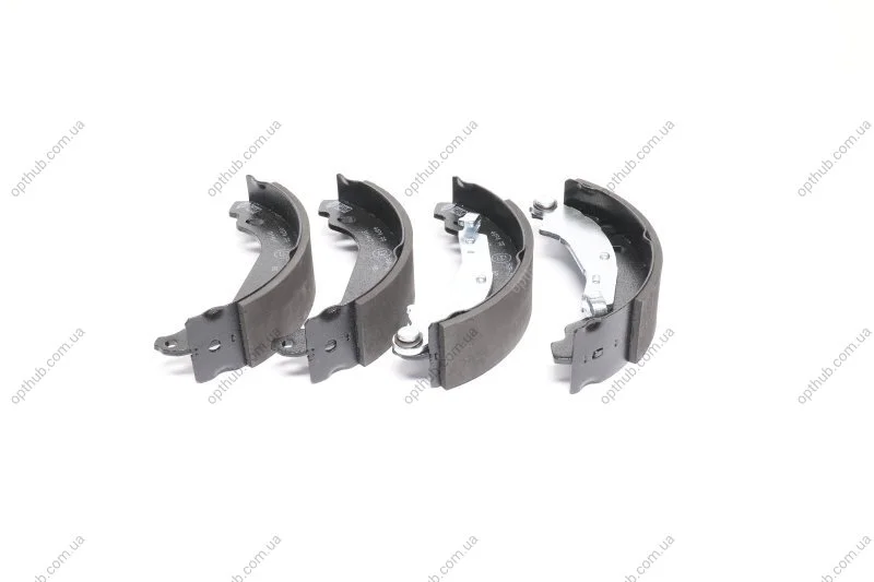 Колодка гальм. барабан. БЕЗ ABS RENAULT CLIO 98-, DACIA LOGAN 06-, SANDERO 08- задн. (вир-во Remsa) REMSA 4074.00 (фото 1)