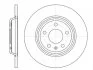 Диск гальмівний ЗАДН AUDI A4 IV/MK4 07-,A4 ALLROAD 09-,A4 AVANT/ESTATE IV/MK4 08-,Q5 08- -ua REMSA 61112.00 (фото 1)
