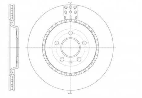 Диск гальмівний REMSA 61492.10