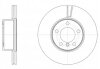 Диск тормозной передний BMW 3 (E90-93) 2.0 2.5 07-, X1 (E84) 2.0 09- REMSA 61496.10 (фото 1)