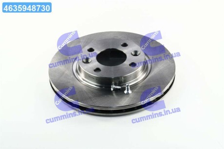 Диск гальмівний DACIA LOGAN 1.2 1.5 2012-, SANDERO 2012-, RENAULT CLIO IV 2012- передн. (REMS REMSA 61535.10