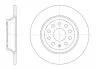 Диск гальмівний ЗАДН VW PASSAT 1.4 2.0 2014-,GOLF VII 2.0 2013-,AUDI TT 2014- -ua REMSA 61587.00 (фото 1)
