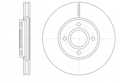 Диск тормозной REMSA 61601.10