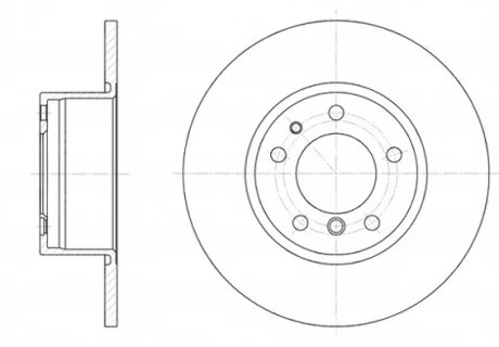 Диск гальмівний REMSA 6347.00