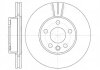 Диск гальмівний FORD, SEAT, VW, передн., вент. REMSA 6496.10 (фото 1)