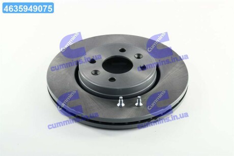 Диск гальмівний RENAULT CLIO, KANGOO передн., вент. REMSA 6583.10