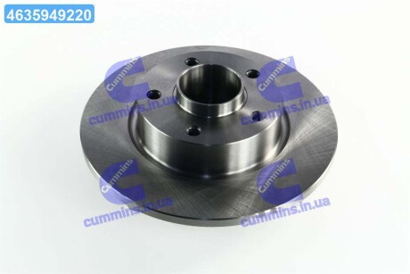 Диск гальмівний NISSAN, OPEL, RENAULT, задн. REMSA 6733.00