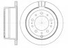 Диск гальмівний ЗАДН TOYOTA LANDCRUISER 100 4.2TDI 24V 98.01- -ua REMSA 6948.10 (фото 1)