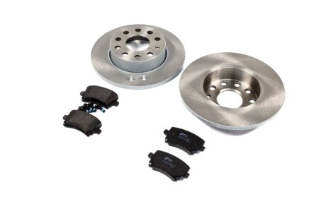 Комплект гальмівний задн. A3, OCTAVIA, CADDY 03- REMSA 81031.01