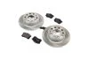 Комплект тормозной задн. VW GOLF V 1.4-2.0 03-,AUDI A3 1.6-2.0 03- (пр-во) C.I.U REMSA 8263.06