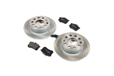 Комплект тормозной задн. VW GOLF V 1.4-2.0 03-,AUDI A3 1.6-2.0 03- (пр-во) C.I.U REMSA 8263.06