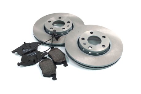 Комплект гальмівний передн. AUDI A4 00-.A6 97-05,SKODA SUPERB 02-,VW PASSAT 00-05 REMSA 8390.00