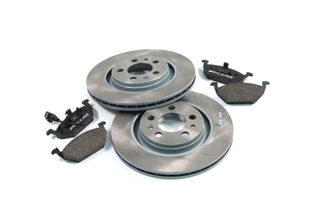 Комплект гальмівний передн. AUDI A3 96-;SEAT TOLEDO 98-;SKODA FABIA 99-,OCTAVIA REMSA 8633.01