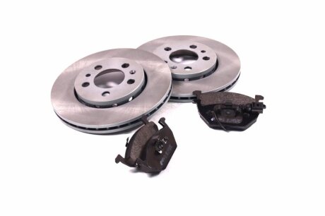 Комплект гальмівний передн. AUDI A3 96-;SEAT TOLEDO 98-;SKODA FABIA 99-,OCTAVIA REMSA 8633.10