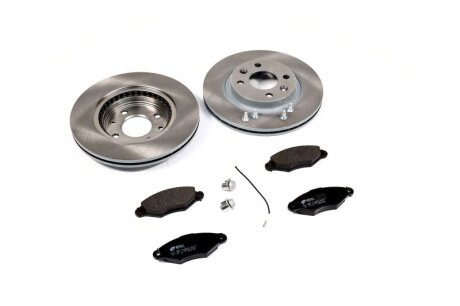 Комплект гальмівний передн. RENAULT KANGOO 1.2-1.9D 97-,NISSAN KUBISRAR REMSA 8643.05