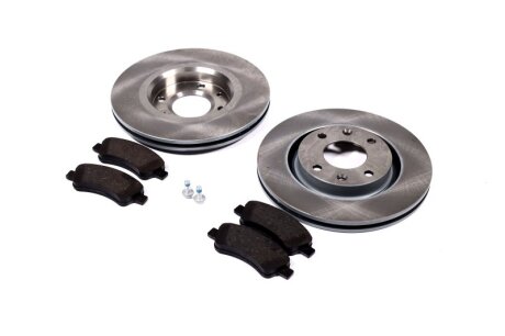 Комплект: 2 диска+ 4 колодки гальмівних REMSA 8840.00 (фото 1)