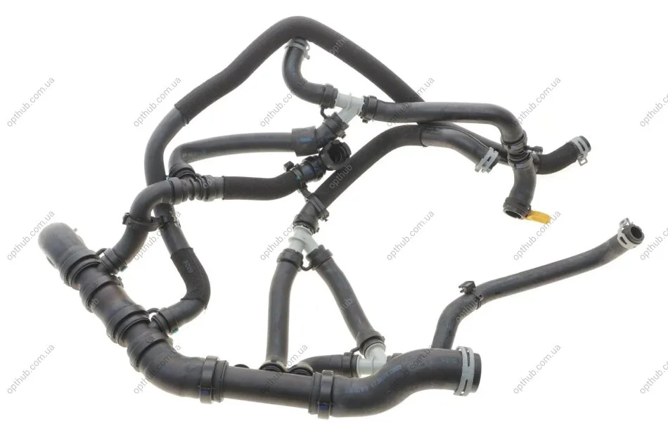 Патрубок системи охолодження гумовий з фітингами RENAULT 215018961R (фото 1)