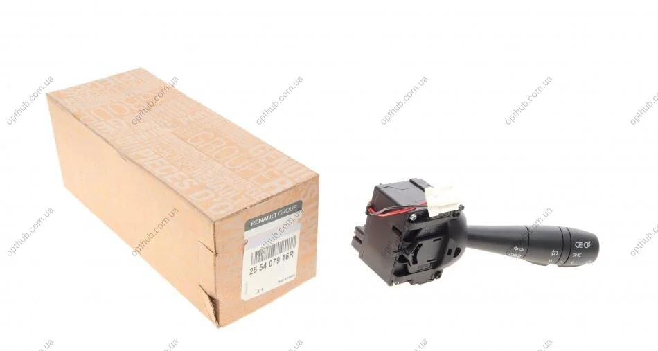 Перемикач підрульовий Renault Dokker/Duster/Logan 16- (L) UA63 RENAULT 255407916R (фото 1)