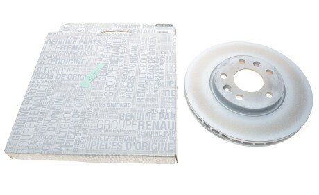 Диск гальмівний (передній) Megane IV 18-/Talisman 15- (296x26) (з покриттям) (вент (opt-om) RENAULT 402062000R