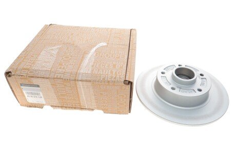 Диск гальмівний (задній) Megane IV 15- (260x8) (+ABS) з підшипником (opt-om) RENAULT 432027412R