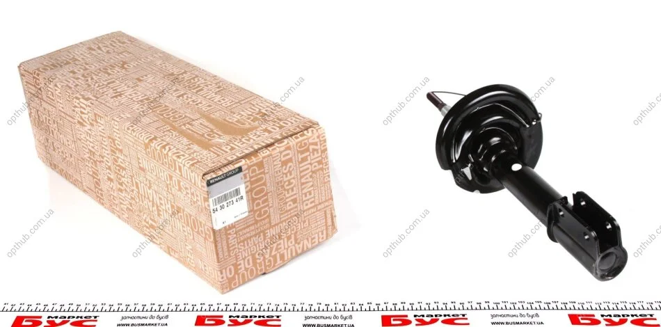 Амортизатор передній 1.2 16V, 1,6 8V Logan II, Sandero II 2012- Renault RENAULT 543027341R (фото 1)