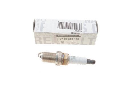 Свічка запалювання Kangoo/Laguna II/Megane II 1.4-1.6 97- (opt-om) RENAULT 77 00 500 180