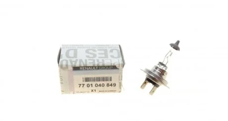Лампа накаливания H7 (Пр-во) RENAULT 7701040849