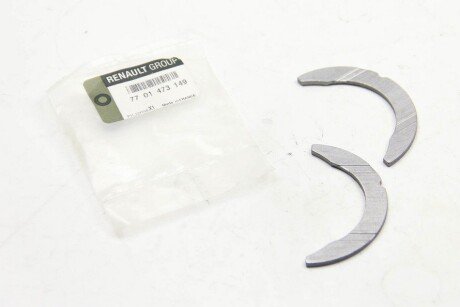 Полукільця колінвала упорні RENAULT 7701473149