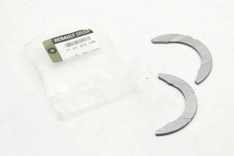 Полукольца коленвала упорные RENAULT 7701473149