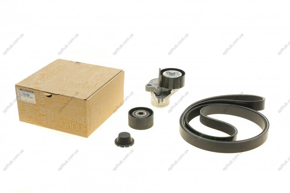 Комплект ременя генератора Opel Vivaro 2.0CDTI 06-/Renault Master 2.3dCi 10- (7PK1973) (opt-om) RENAULT 7701476645 (фото 1)