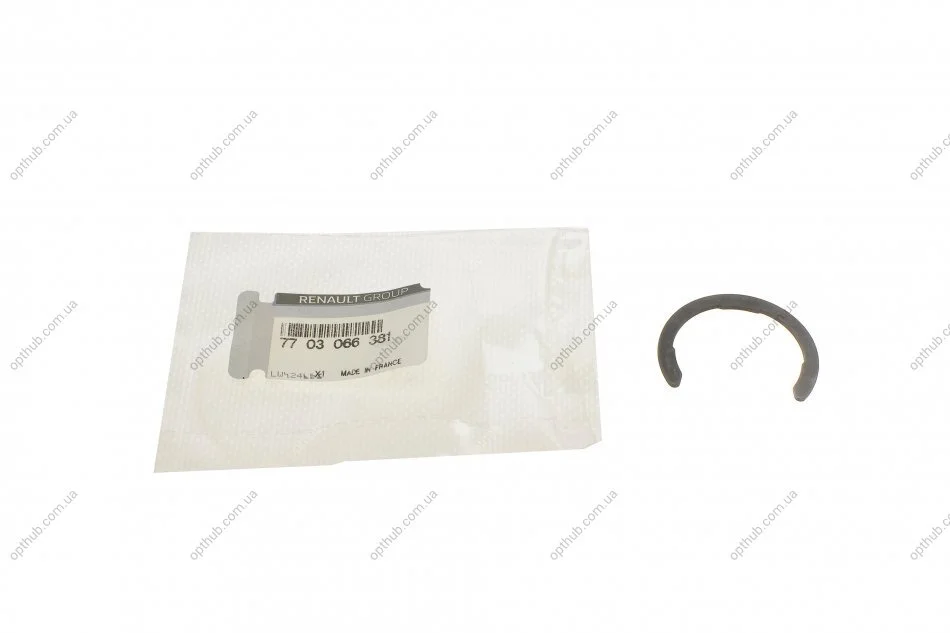 Кільце стопорне підшипника підвісного Renault Megane/Scenic/Clio/Laguna/Kangoo 01- (opt-om) RENAULT 7703066381 (фото 1)