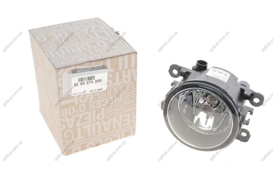 Фара протитуманна (передня) Renault Kangoo 08-/Laguna 2/3/ Master 2/Megane 2/3/Ford/Citroen UA63 RENAULT 8200074008 (фото 1)