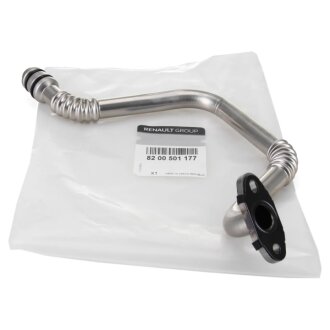 Трубка турбокомпресора ДВЗ (чорний метал) ТРУБКА ЗЛИВУ ОЛІЇ RENAULT 8200501177