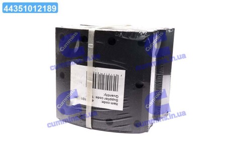 Накладка гальм. (компл. на вісь) 410x175 1-й рем. VOLVO F10,12,16,FH12,16 RIDER RD 19938REM1