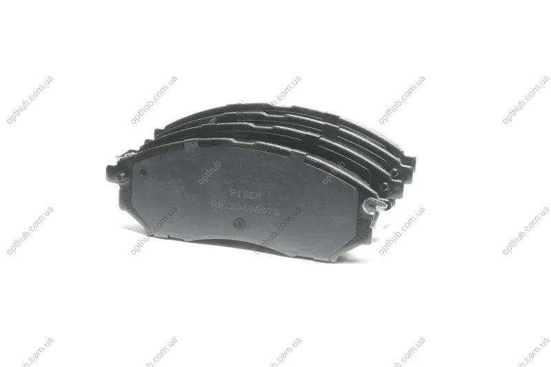 Колодка гальм. диск. STANDARD NISSAN QASHQAI 07- передн. C.I.U RIDER RD.23698STD (фото 1)