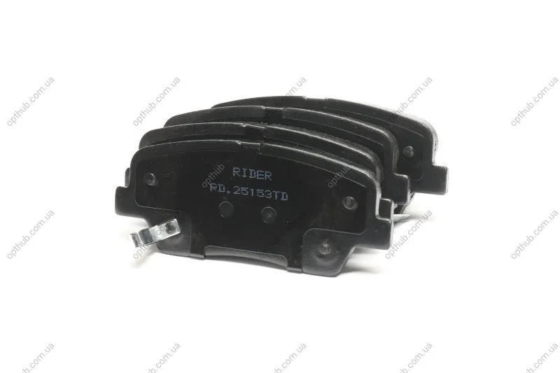 Колодка гальм. диск. STANDARD HYUNDAI SANTA FE 09- задн. RIDER RD.25153STD (фото 1)