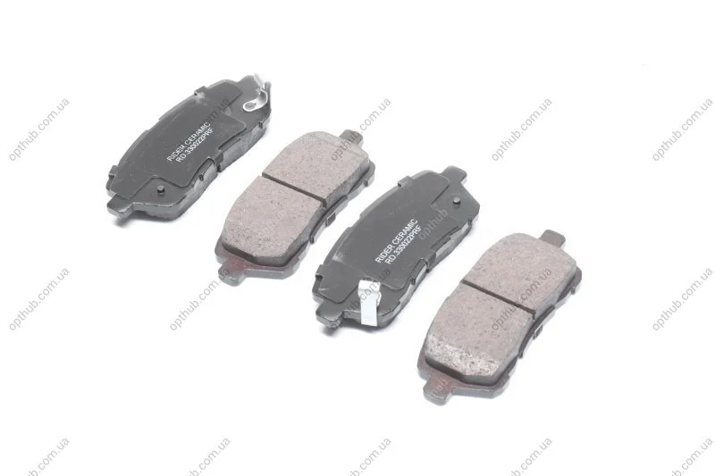 Колодка торм. диск. CERAMIC FORD FIESTA VI 08- передн. RIDER RD.330022PRF (фото 1)