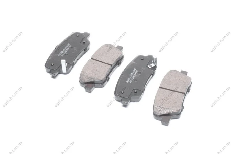 Колодка гальм. диск. CERAMIC HYUNDAI SANTA FE 09- задн. RIDER RD.330039PRF (фото 1)
