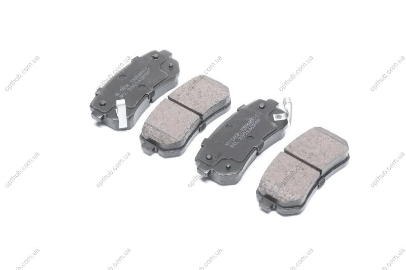 Колодка гальм. диск. CERAMIC HYUNDAI ACCENT, KIA RIO, CEED 05- задн. RIDER RD.330140PRF (фото 1)