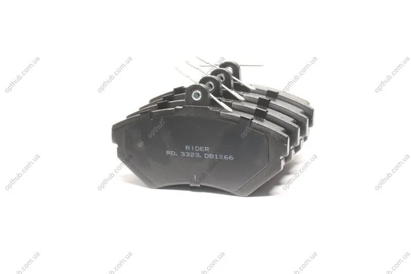 Колодка гальм. диск. AUDI A4, VW PASSAT 96-00 передн. RIDER RD.3323.DB1266 (фото 1)