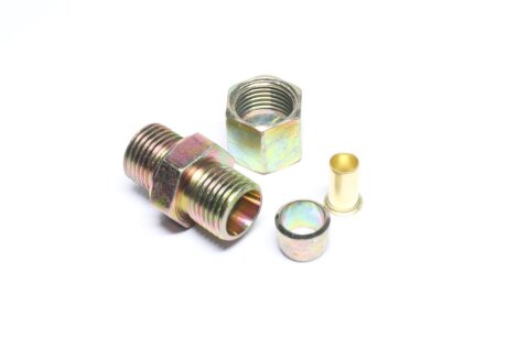 З`єднувач трубки прямої різьбової (Dвнут.=10мм, М16х1,5) RIDER RD 95.25.46