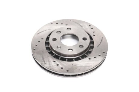 Диск гальмівний DAEWOO LANOS передній SPORT з перфорацією (R14) RIDER RD.96179110