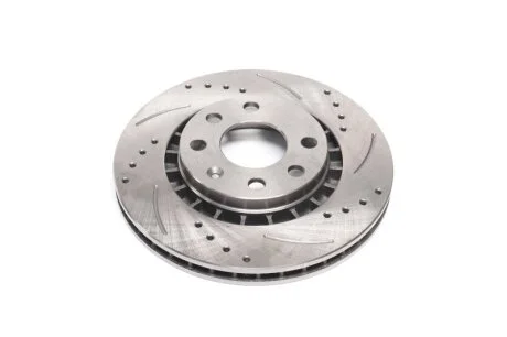 Диск гальмівний DAEWOO LANOS передній SPORT з перфорацією (R14) RIDER RD.96179110